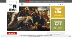 Desktop Screenshot of chorusvenezia.org